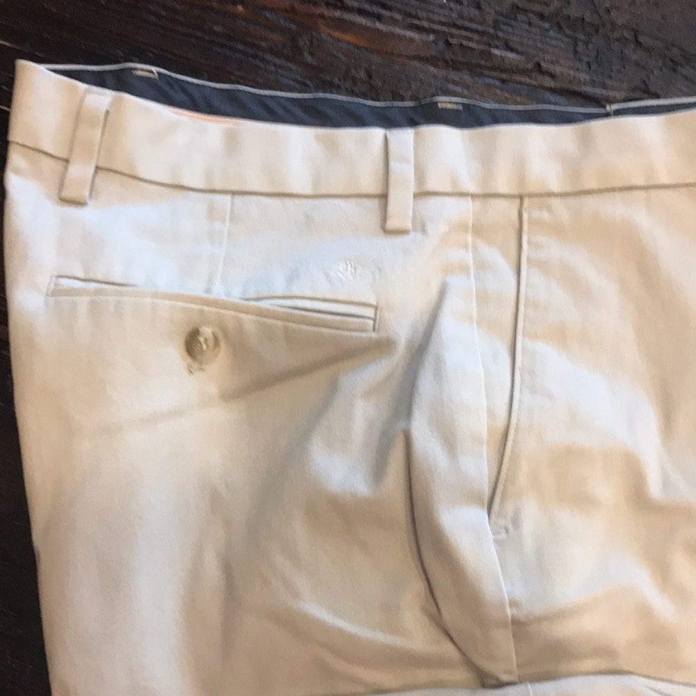Dockers, pleated front stone khakis